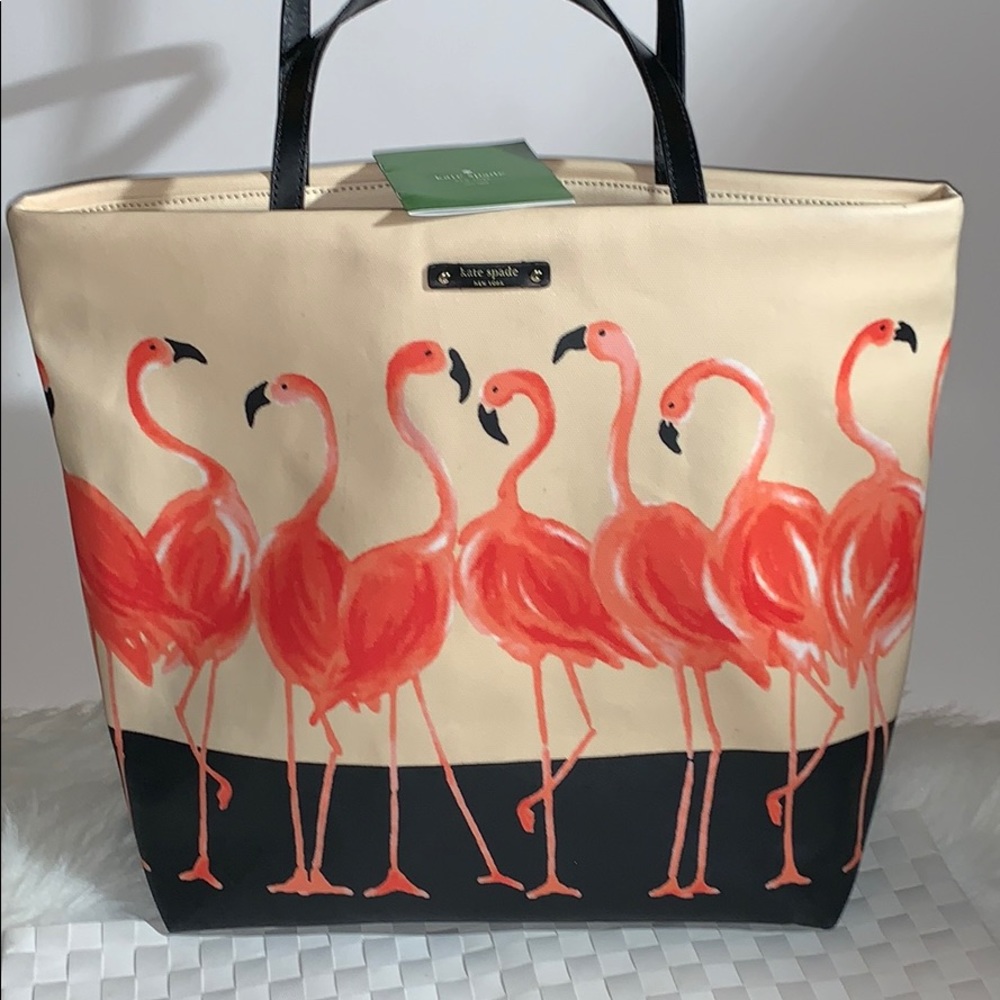 Kate Spade “Walk on the Wild Side Flamingo Purse”